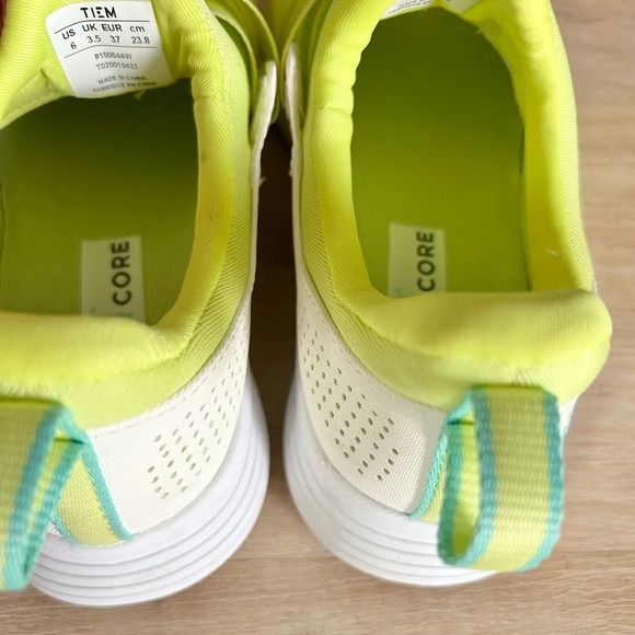 Tiem Latus Women’s Training Sneaker in Citron Glow - Picture 5 of 8